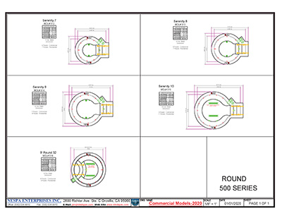 Commercial ROUND - 500 Series